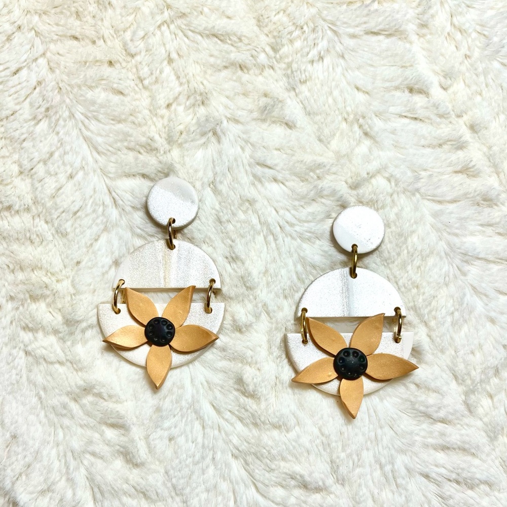 Sunflower Earrings